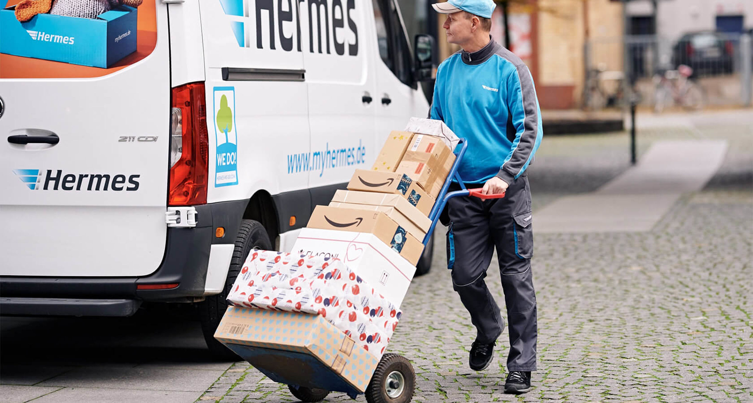 Hermes Paketzusteller